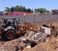 Guaymas se prepara para lluvias con retiro de toneladas de desechos