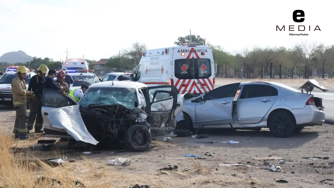 Muere mujer en aparatoso choque en km 5.3 de la carretera 26