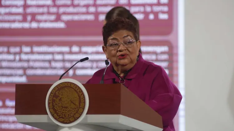 Ernestina Godoy Ramos, consejera jurídica de la Presidencia. (Foto: Agencia El Universal)