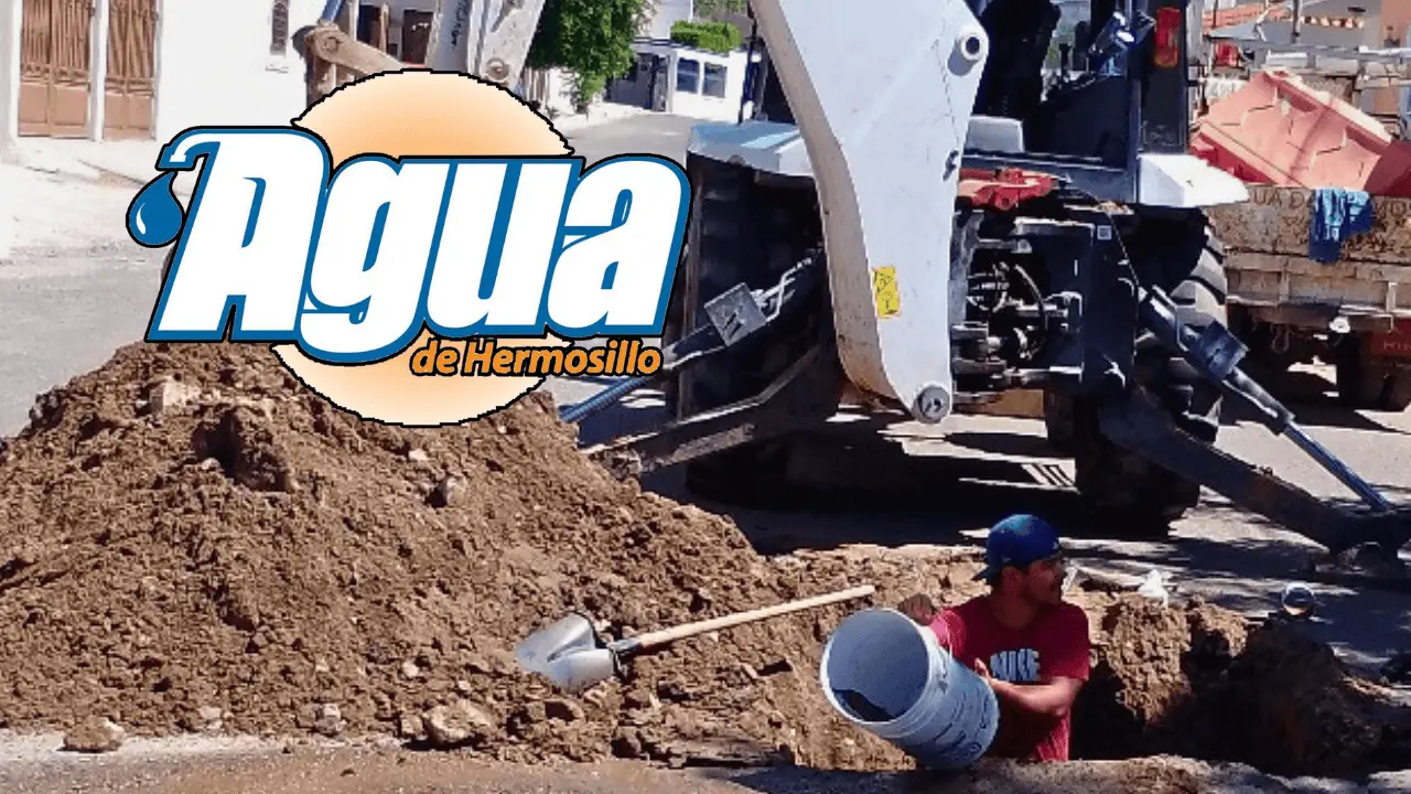 Obras de AguaH afectarán suministro en colonias del Centro de Hermosillo
