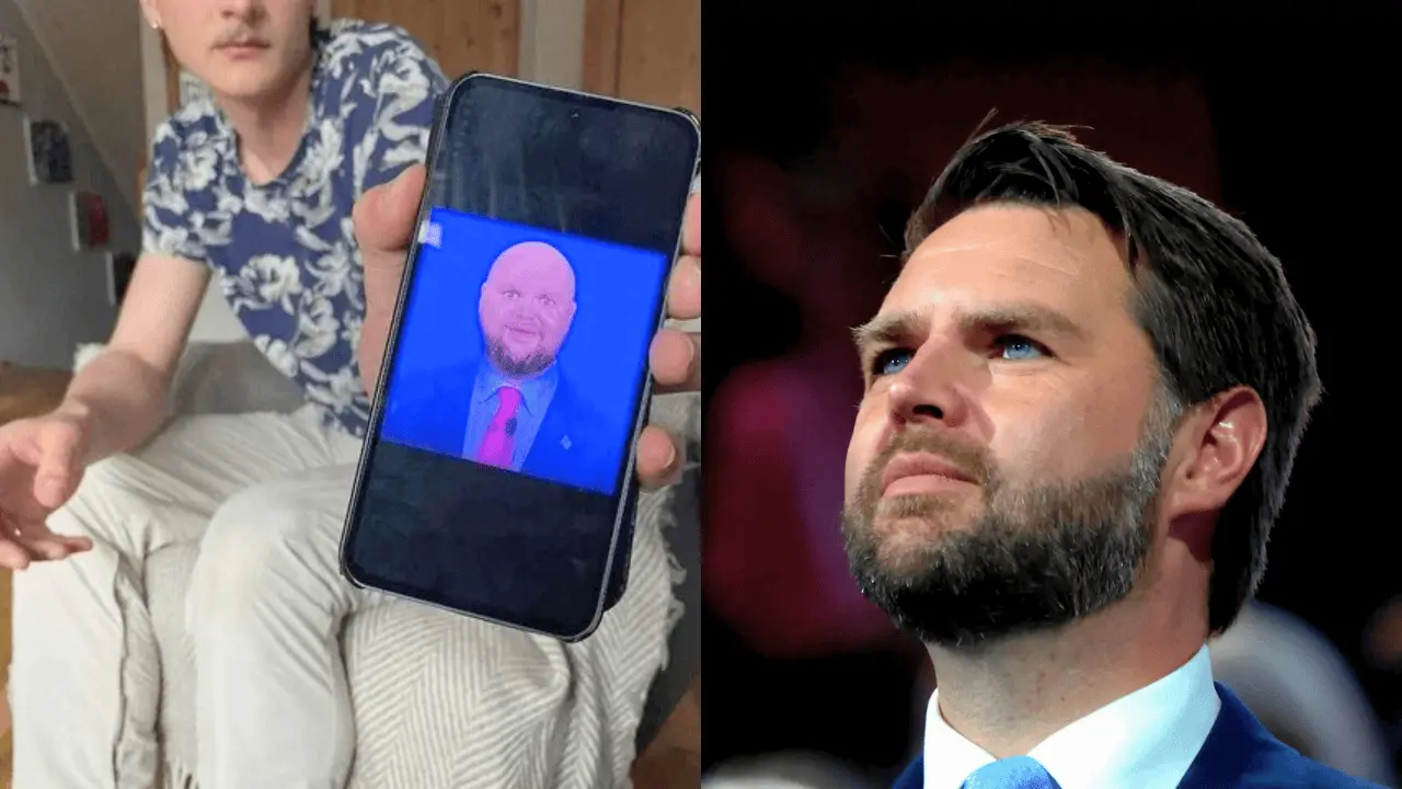 Rechazan entrada a EU a turista por meme de JD Vance en su celular