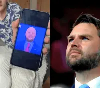 Rechazan entrada a EU a turista por meme de JD Vance en su celular
