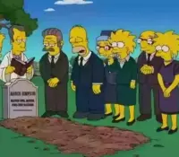Muerte de Marge Simpson impacta a fans en el final de la temporada 36