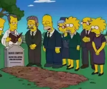 Muerte de Marge Simpson impacta a fans en el final de la temporada 36