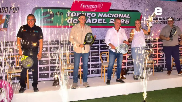 Este jueves inició oficialmente el Segundo Torneo Nacional de Padel. (Foto: Alfredo Gerardo/EXPRESO)