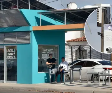 Equipan paradas refrigeradas con botón de pánico y cámara exterior
