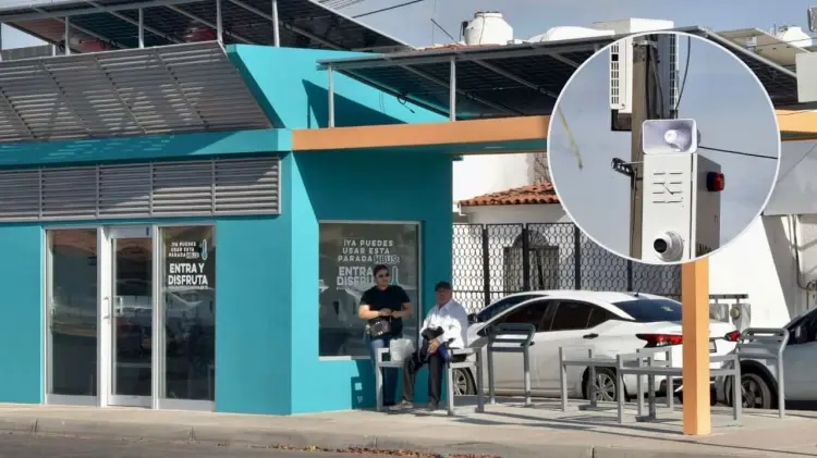 Parada refrigerada en la ciudad de Hermosillo. (Foto: Cortesías / EXPRESO)