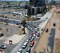 Cerrarán cruce de Colosio y Calle Obregón por obras del paso a desnivel