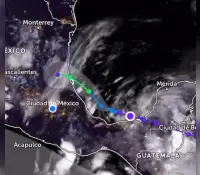 Costas de México se verían amenazadas por dos ciclones