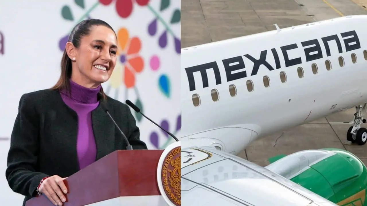 Claudia Sheinbaum recibirá primero de 20 aviones para Mexicana