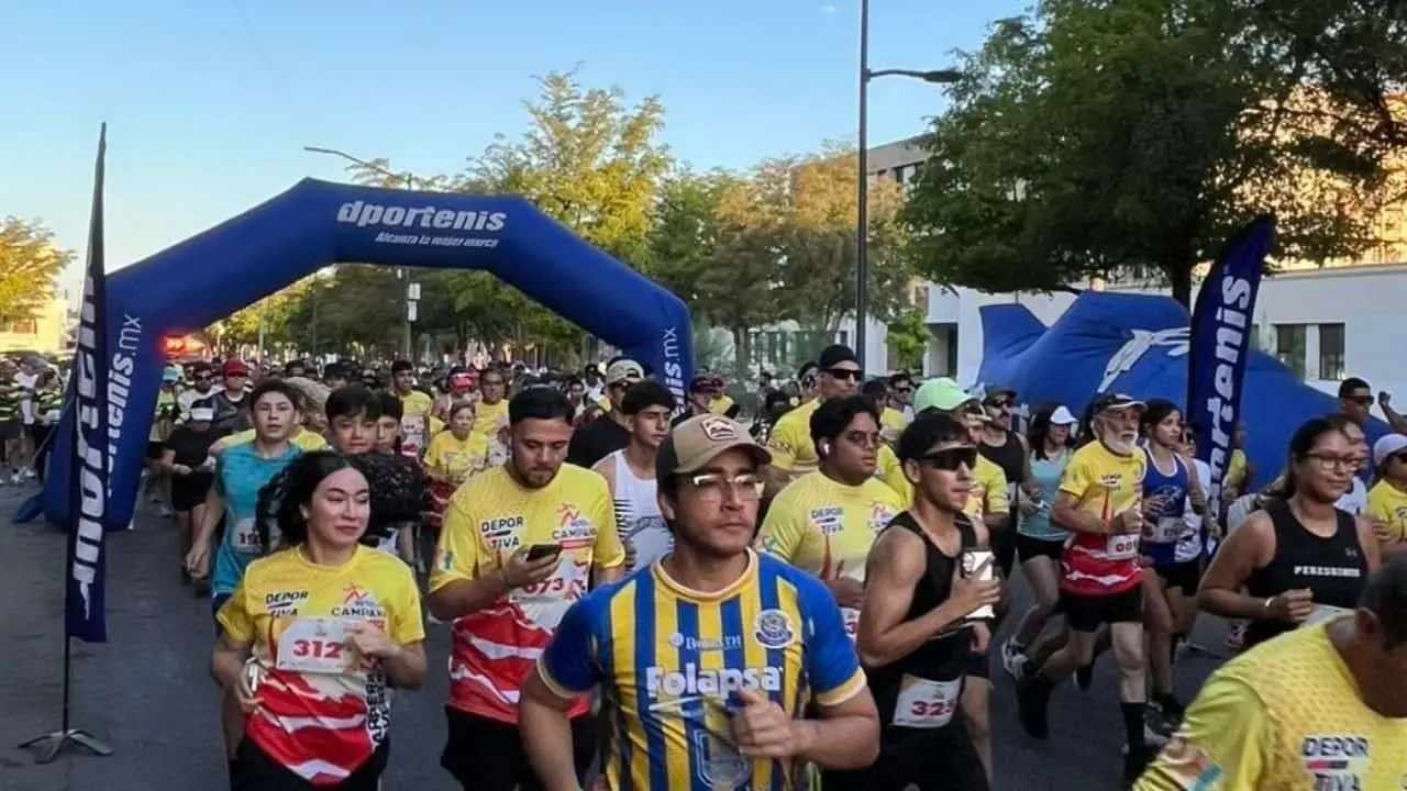 Se lleva a cabo 6ta Edición del Reto Campana; participaron 400 corredores