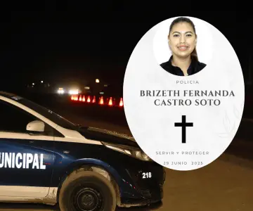 Brizeth Castro, Policía de Hermosillo, pierde la vida en accidente carretero