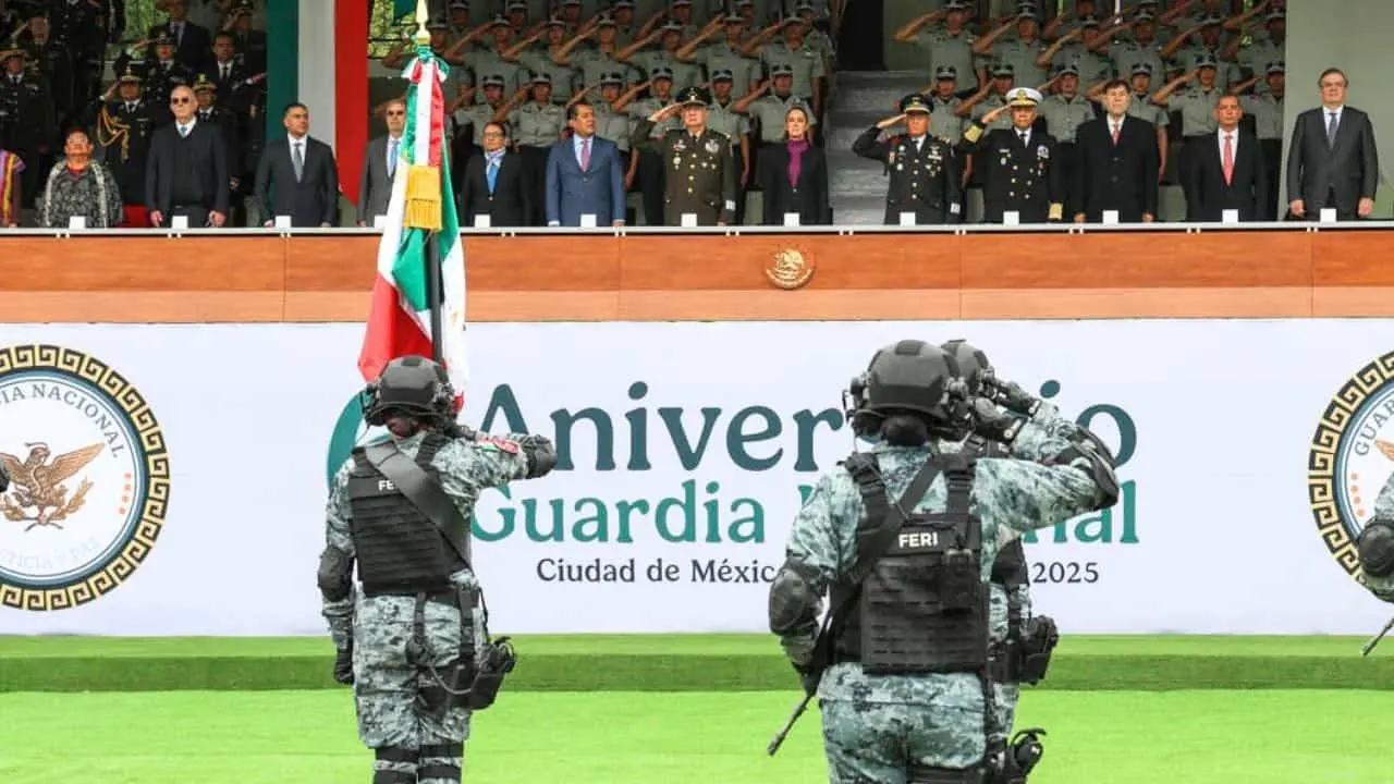 Celebran consolidación de la Guardia Nacional