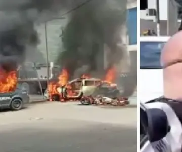 Atacan a agentes y queman patrullas en Tezonapa, Veracruz