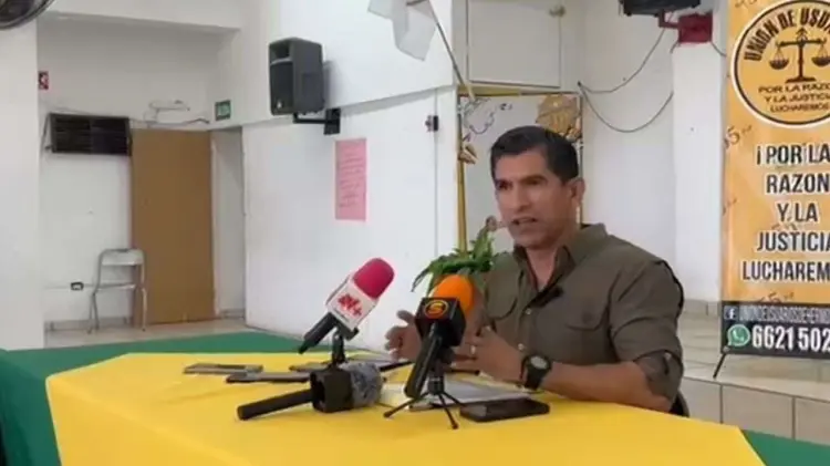 Ignacio Peinado Luna en rueda de prensa. (Foto: Ayssa Coronado / EXPRESO)