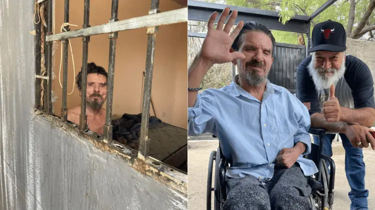 Tras 4 años solo y paralizado, Don Roger recibe ayuda y esperanza. (Foto: Cortesía)