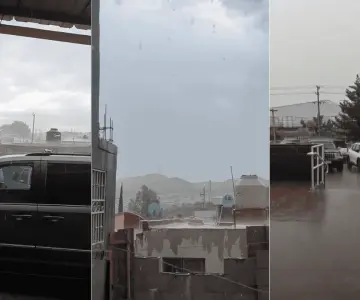 Lluvia en Nogales pasa sin daños mayores este miércoles