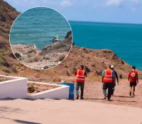 Guaymas: hallan mochila de Cristian, joven desaparecido en el mar