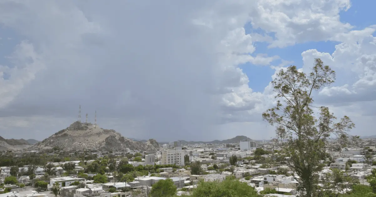 Con lluvias en 56 municipios, julio supera la media estatal en Sonora