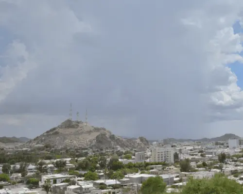 Con lluvias en 56 municipios, julio supera la media estatal en Sonora