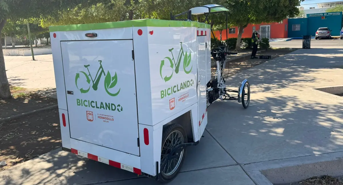 Inauguran centro de reciclaje en el Parque de la Madre con Biciclando