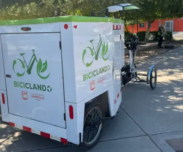 Inauguran centro de reciclaje en el Parque de la Madre con Biciclando