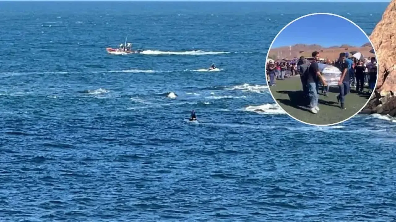 Dan último adiós a joven guaymense arrastrado por ola en playa de Guaymas