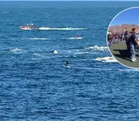 Dan último adiós a joven guaymense arrastrado por ola en playa de Guaymas