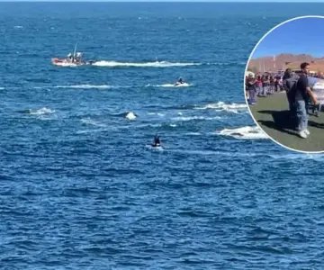 Dan último adiós a joven guaymense arrastrado por ola en playa de Guaymas