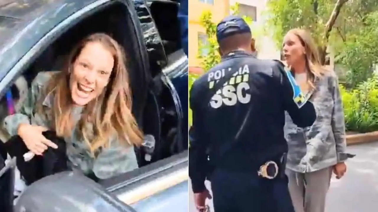 Exhiben a mujer por insultos racistas a policía