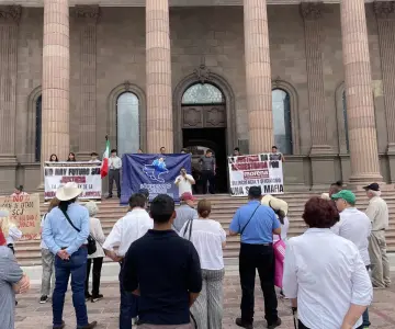 Hoy se manifestaron contra la reforma del Poder Judicial y las elecciones