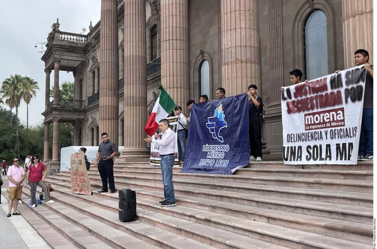 Hoy se manifestaron contra la reforma del Poder Judicial y las elecciones