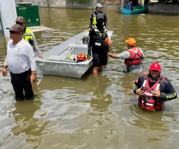 Agilizan evacuaciones en Tamaulipas por inundaciones y próximas lluvias
