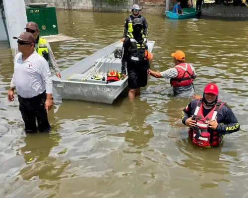 Agilizan evacuaciones en Tamaulipas por inundaciones y próximas lluvias