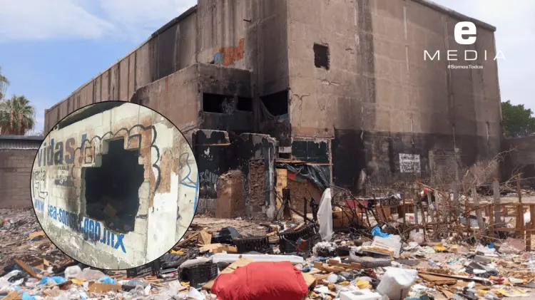 El inmueble abandonado es frecuentado por personas en condición vulnerable. (Foto: Armando Aguilar)