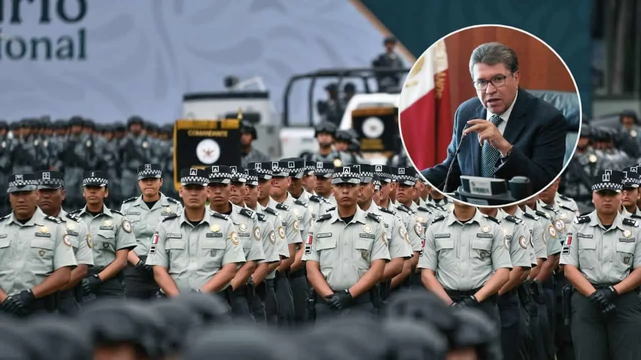 Sin mando militar, la GN se habría echado a perder: Monreal