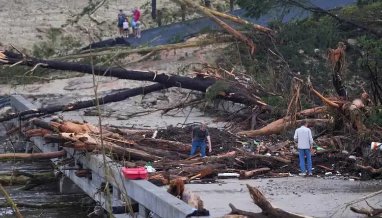 Familia de Guanajuato sigue desaparecida tras inundaciones en Texas