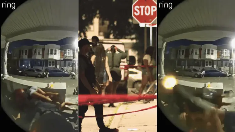 El video muestra el caos provocado por el intercambio de proyectiles. (Foto: Especial/EXPRESO)