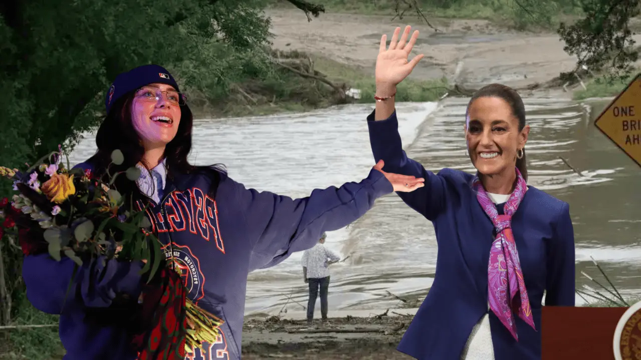 Billie Eilish agradece a Claudia Sheinbaum por apoyo humanitario a Texas