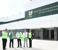Durazo supervisa obra del Hospital Universitario con inversión de 500 MDP