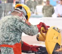Destruyen armamento y municiones decomisados a grupos delictivos