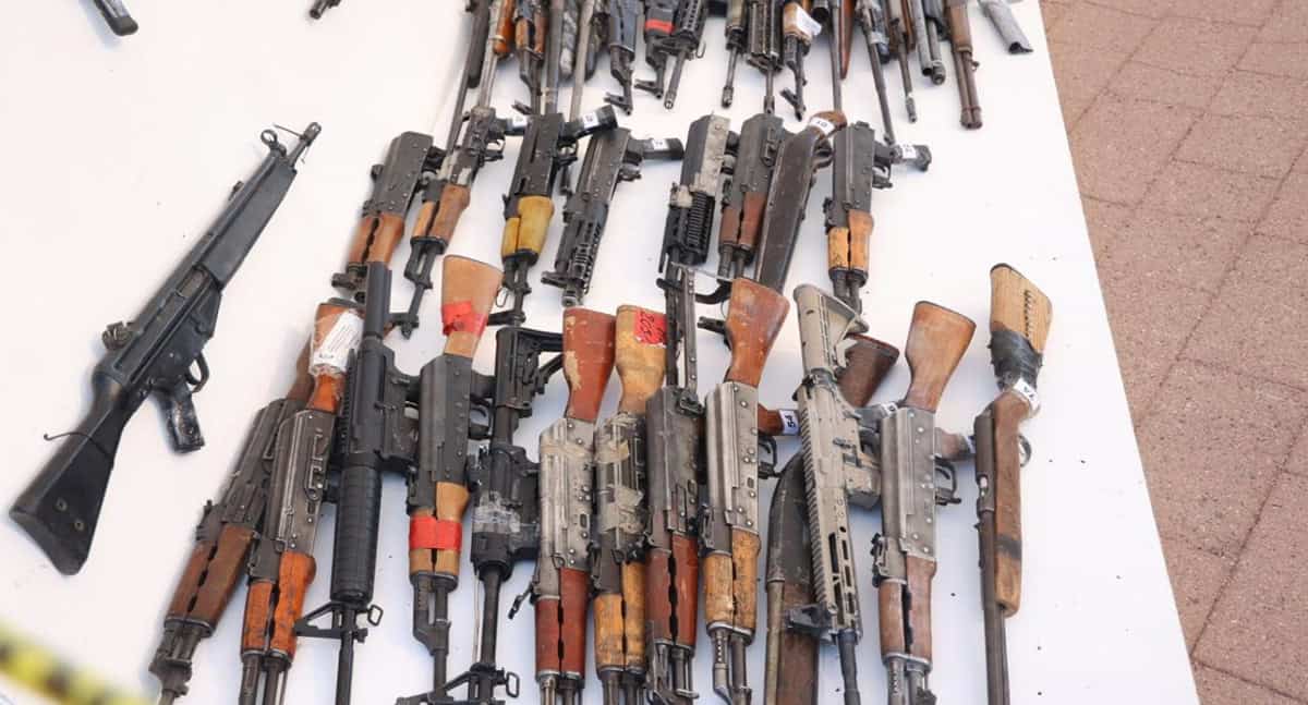 Destruyen más de 580 armas en Sonora por Día Internacional del Desarme