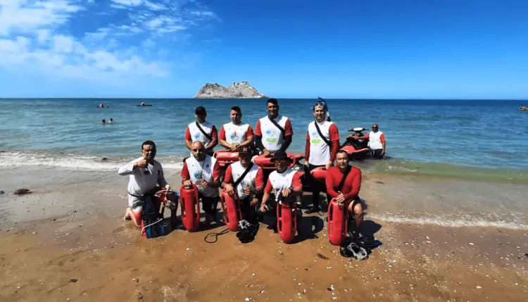 Bahía de Kino contará con 23 rescatistas para atender emergencias en el mar