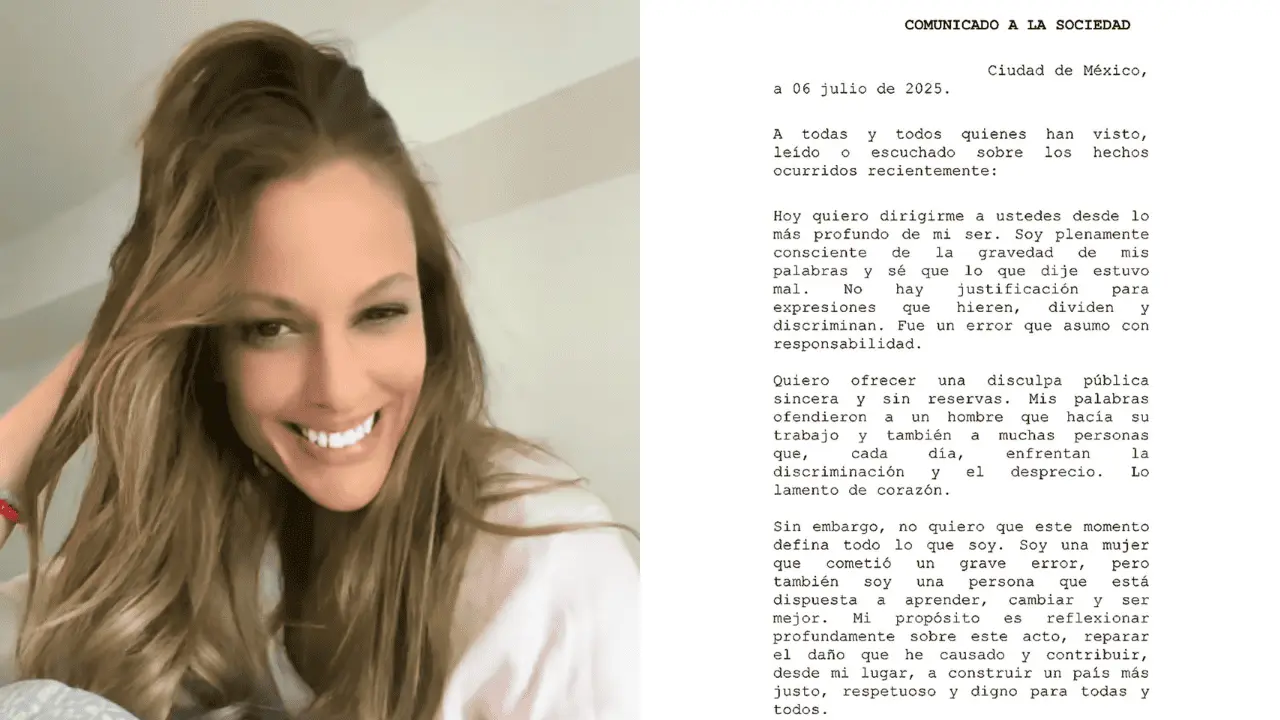 Difunden disculpa pública de Lady Racista; reconoce gravedad de sus palabras