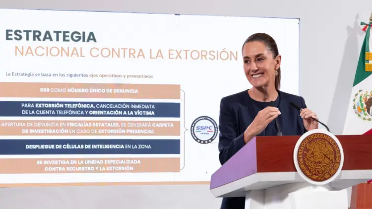 Claudia Sheinbaum presentó la iniciativa a la Cámara de Diputados