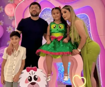Luis R. Conriquez festeja en grande el cumpleaños de su hija en Caborca