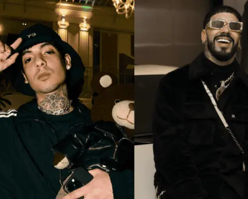 Aseguran que Anuel graba video con Natanael Cano en Hermosillo
