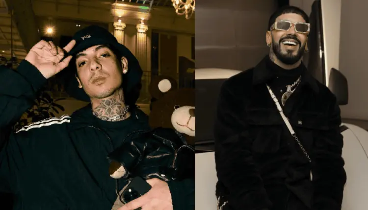 Aseguran que Anuel graba video con Natanael Cano en Hermosillo