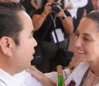 Aguilar respalda postura de Sheinbaum ante anuncio de aranceles de Trump