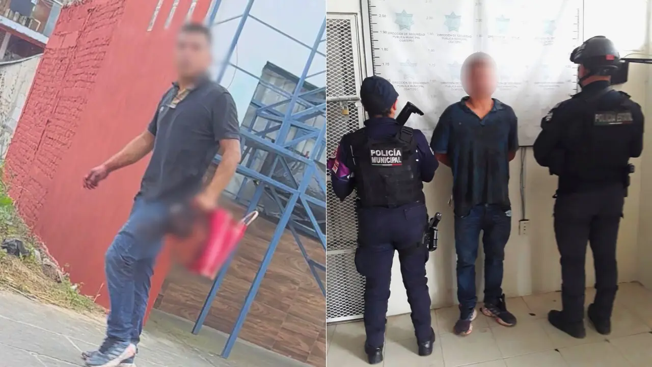 Detienen a hombre que caminaba con una cabeza humana